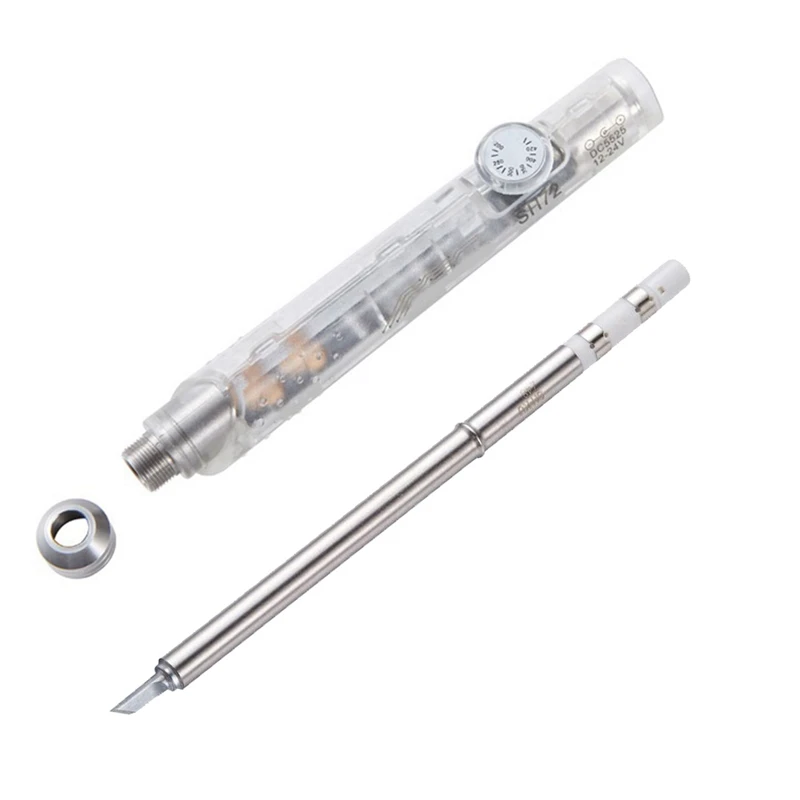 SH72 паяльник 65 Вт 12-24 В 220-400 ℃ Регулируемая температура KU сварочный инструмент не