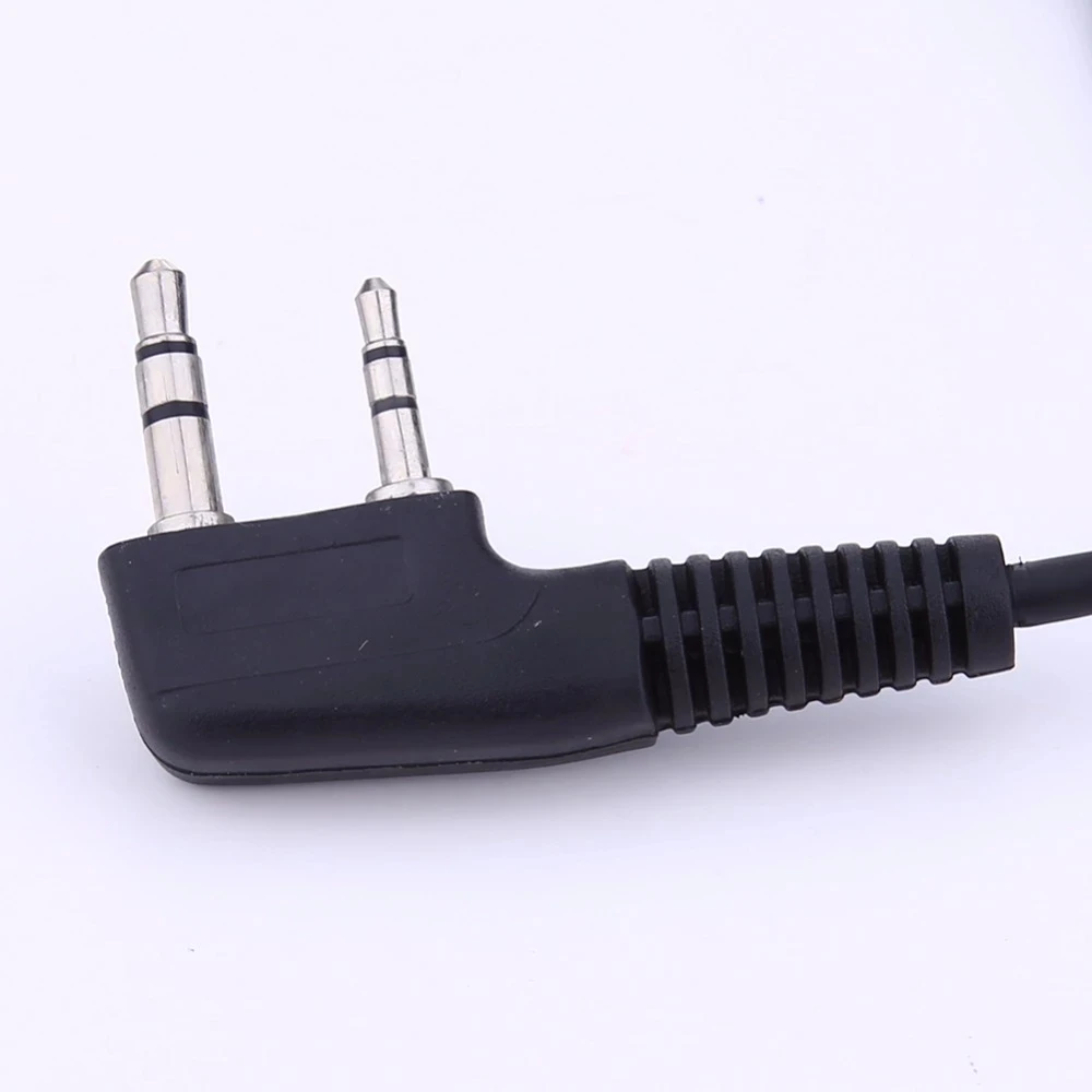 Baofeng UV5R 2 PIN Earpiece Headset PTT MIC 1m Ear Hook Walkie Talkie Earbud Interphone Earphone Earpiece for KENWOOD/HYT
