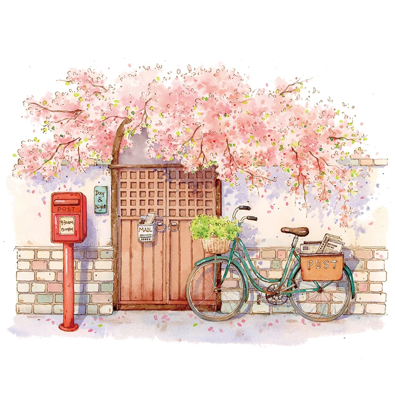 

Amazing Japanese Cherry Store PET Special Oil Tapes Journal Masking Tape DIY Scrapbooking Decoration Washi Sticker