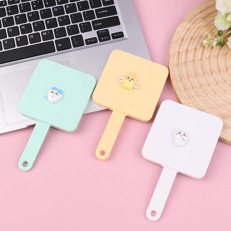 Портативная зеркальная расческа с милым рисунком Chiikawa Kawaii ручная дополнительная