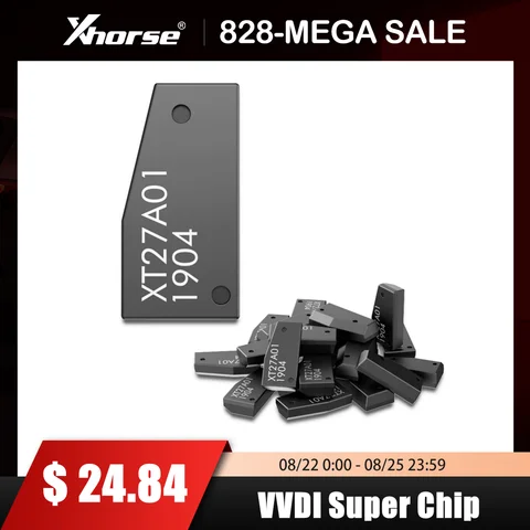 Супер чип Xhorse VVDI XT27A01 XT27A66 транспондер 8A супер чип для ID46/40/43/4D/8C/8A/T3/47 для ключа VVDI2/мини-ключа