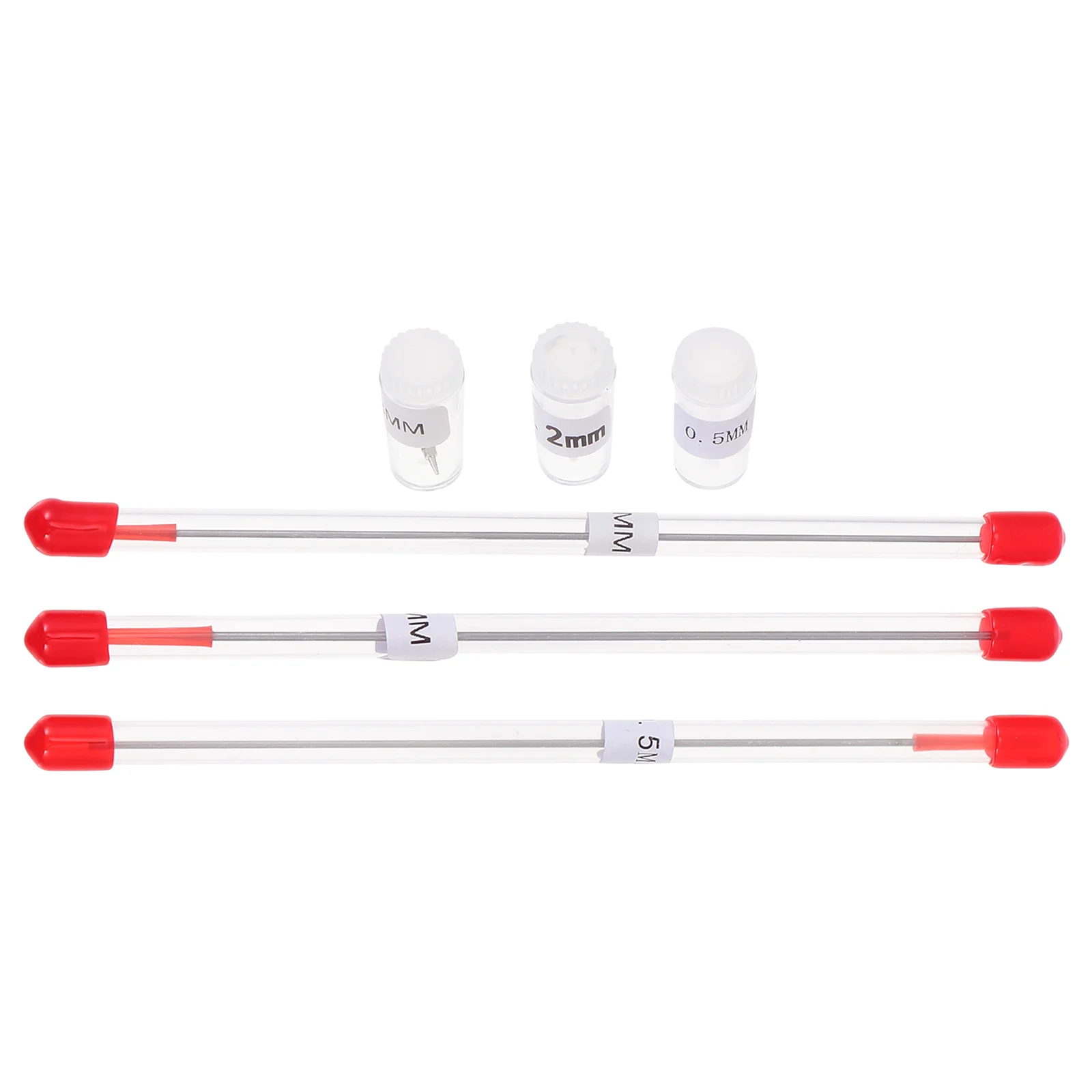 

Airbrush Needle Nozzle Replacement Sprayer Spray Partsaccessories Cap 5Mm Set Tipsair 3Mm Brushpart Kit