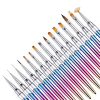 drawing acrylic painting uv gel nail brush 1pcs manicure pen