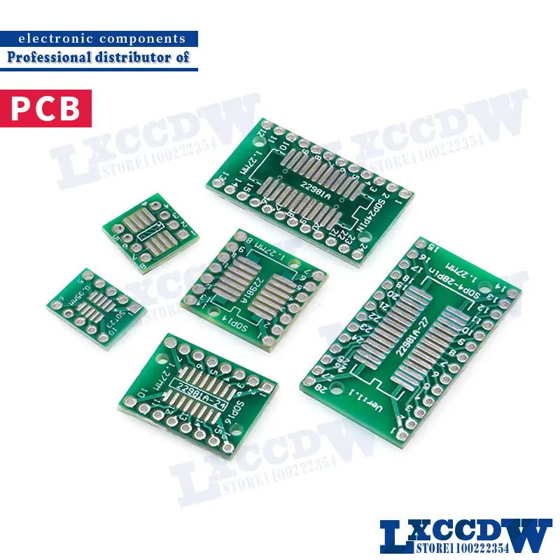10 шт. печатная плата SMD поворот на DIP SOP MSOP SSOP TSSOP SOT23 SOP8 SOP14 SOP16 SOP-8 10 SOP-14 SOP-16 SOP-20 24 SOP-28 SMT для DIP