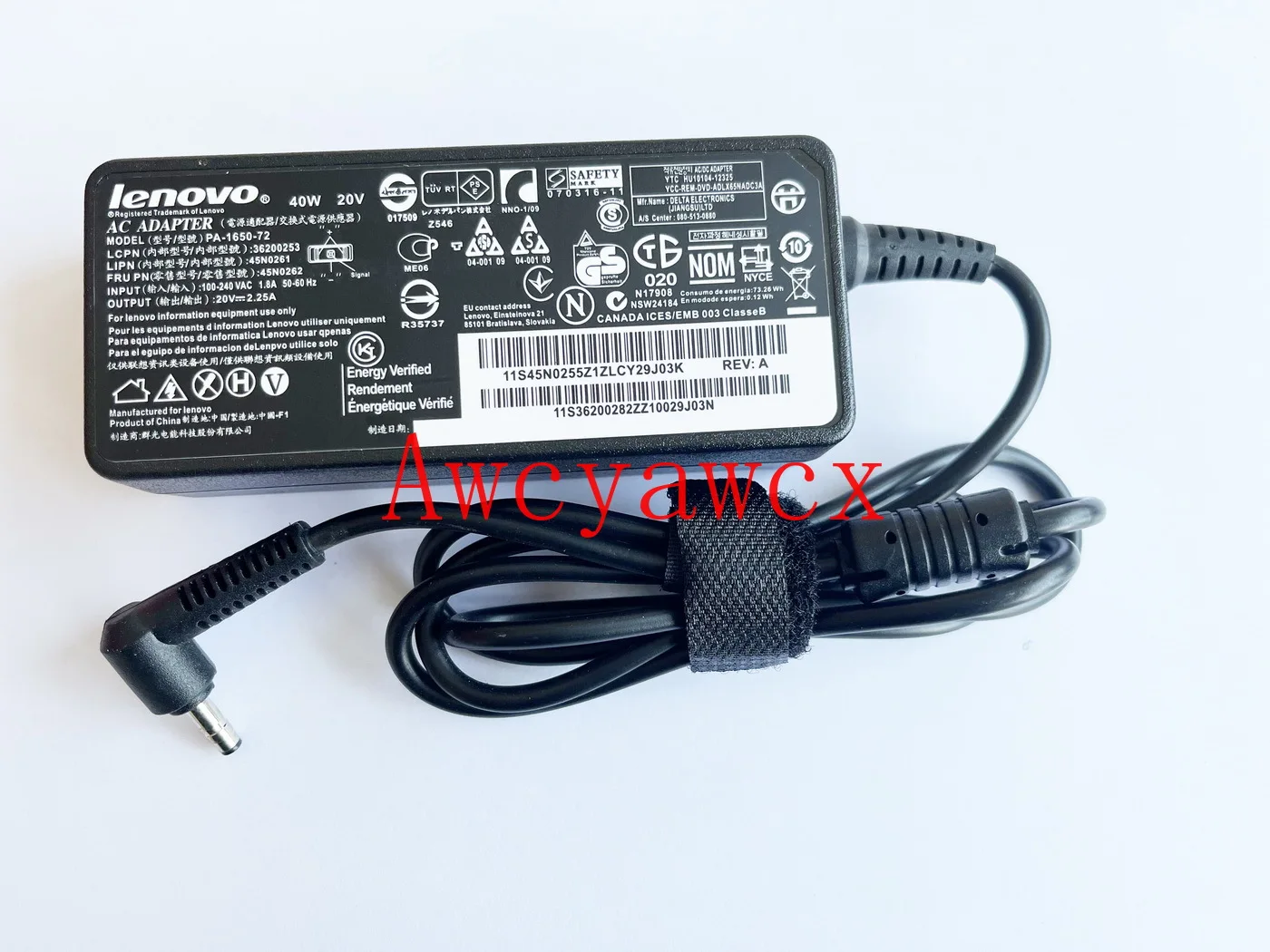 Зарядное устройство для Lenovo YOGA 4 0 1 7 310 510 MIIX5 520 Air 12 13 ideapad 710 7000 N22 N42 20 в 320 А 45 Вт 100*110