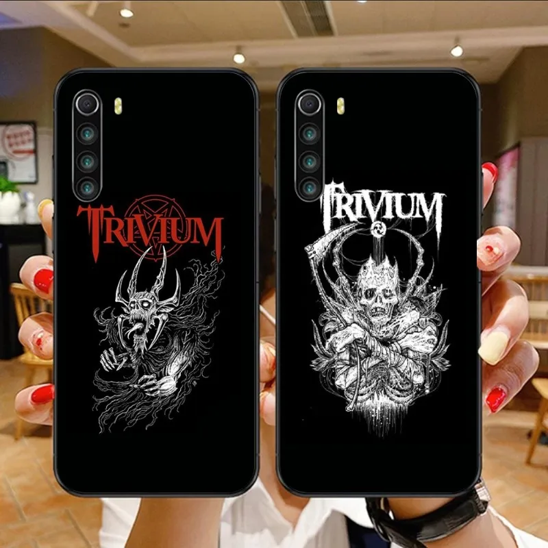 Чехол для телефона Rock am Ring Trivium для Xiaomi Mi 13 12 12S 12T 11T 10T 9T Lite Pro Ultra Poco F3 F4 X4 GT, черный мягкий чехол для телефона