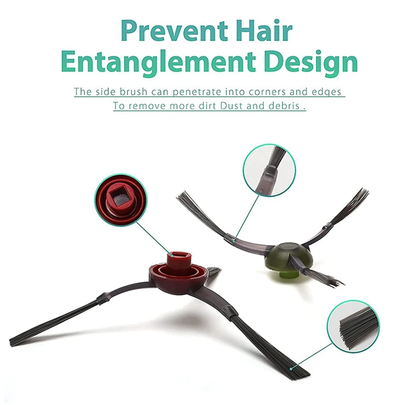 Для Ecovacs T9 POWER MAX AIVI серии робот-пылесос запасные части комплект аксессуаров 18 шт.