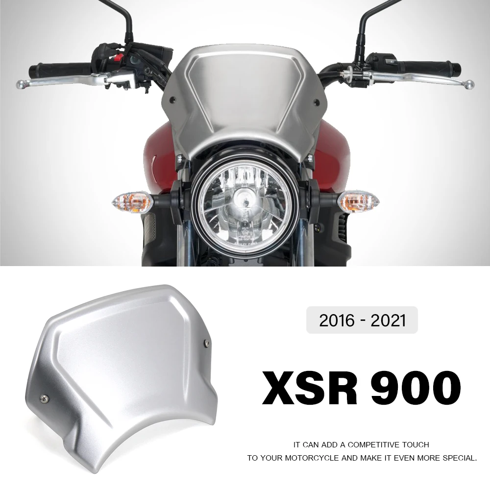

NEW Motorcycle Front Fairing WindScreen Windshield Deflector FOR YAMAHA XSR xsr 900 XSR900 XSR-900 2016 2017 2018 2019 2020 2021