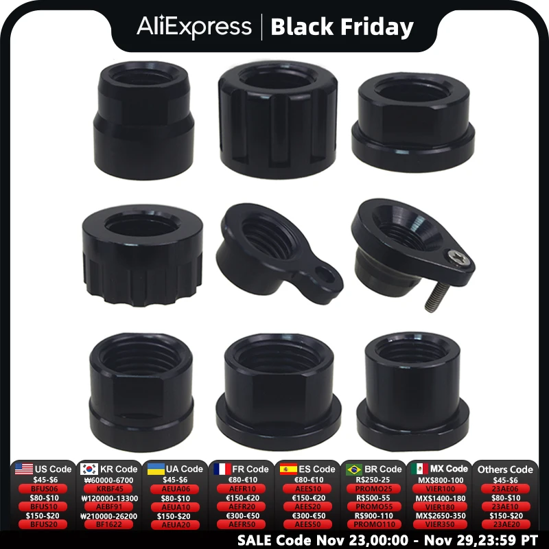 Гайка HEPPE M12 M14 M15 для горного и шоссейного велосипеда |