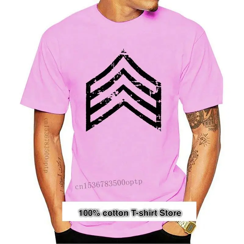 

Camiseta Vintage de sargento de rango de E-5, nueva