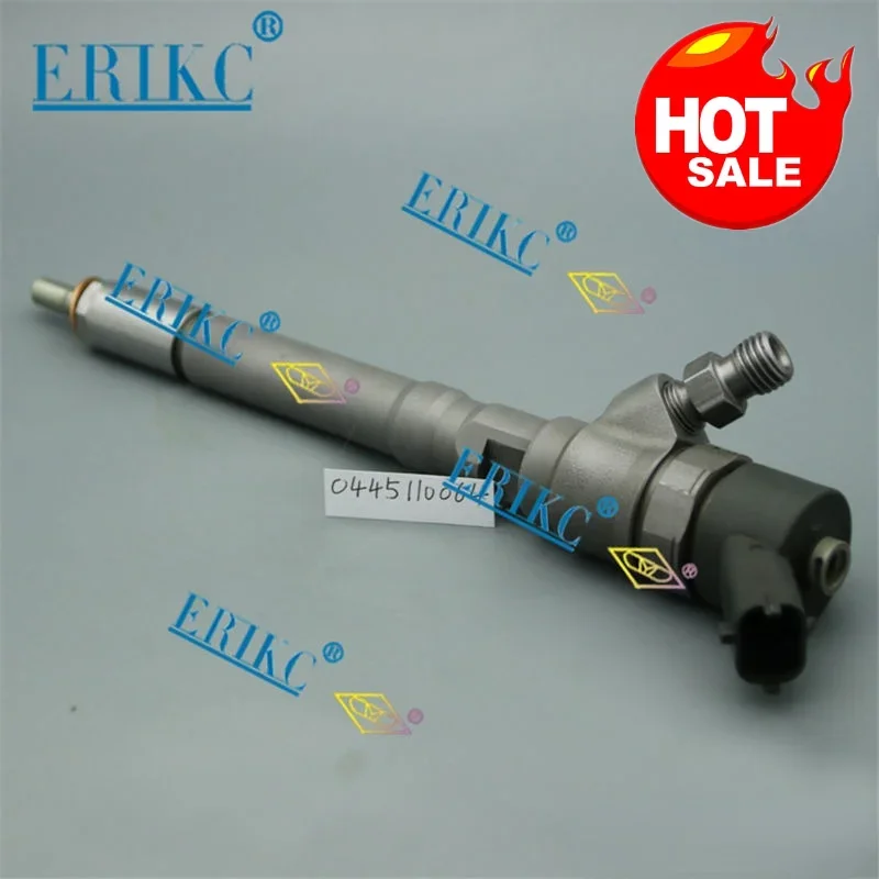 

ERIKC Форсунка с общей топливной магистралью 0445110064 33800-27000, Форсунка для дизельного топлива для HYUNDAI Santa FE 2,0 Matrix 1,5 CRDi Elantra 2,0 CRDi