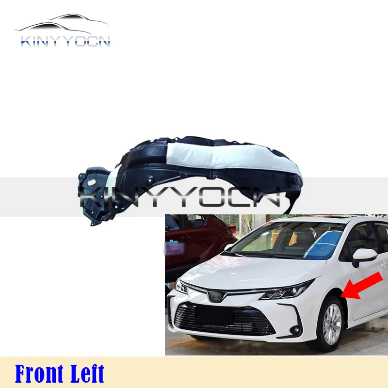 

Для Toyota Corolla 2007-23 подкрылок переднего колеса, брызговик, крышка колесной арки, внутренняя