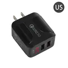 Быстрое зарядное устройство USB 3,0 A QC для IPhone 12, быстрая зарядка для телефона, универсальные светодиодные аксессуары для телефонов