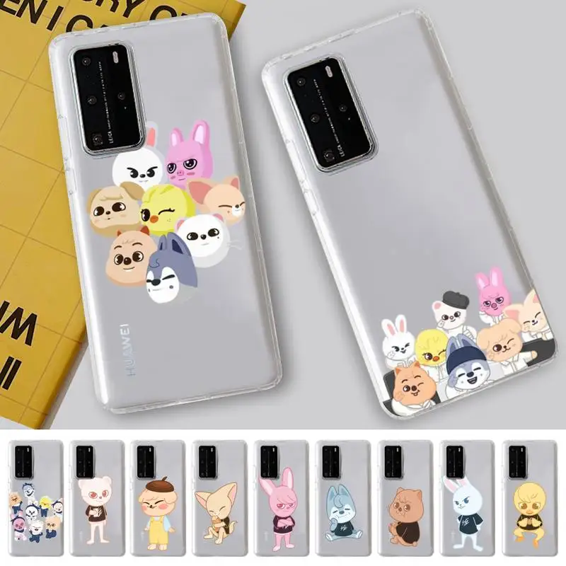 

TOPLBPCS Hot Kpop Stray kids skzoo Phone Case for Samsung S20 ULTRA S30 for Redmi 8 for Xiaomi Note10 for Huawei Y6 Y5 cover