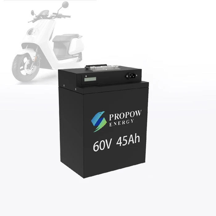 Фото Высокопроизводительная литиевая батарея 60V 45Ah для электровелосипедов и двухколесного транспорта №1