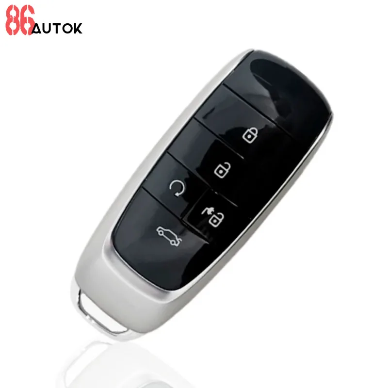 Keyless Go Car Smart Remote Key 4A Chip 433MHZ для двигателя GAC Trumpchi Aion Y S AION V IA5 Интеллектуальный