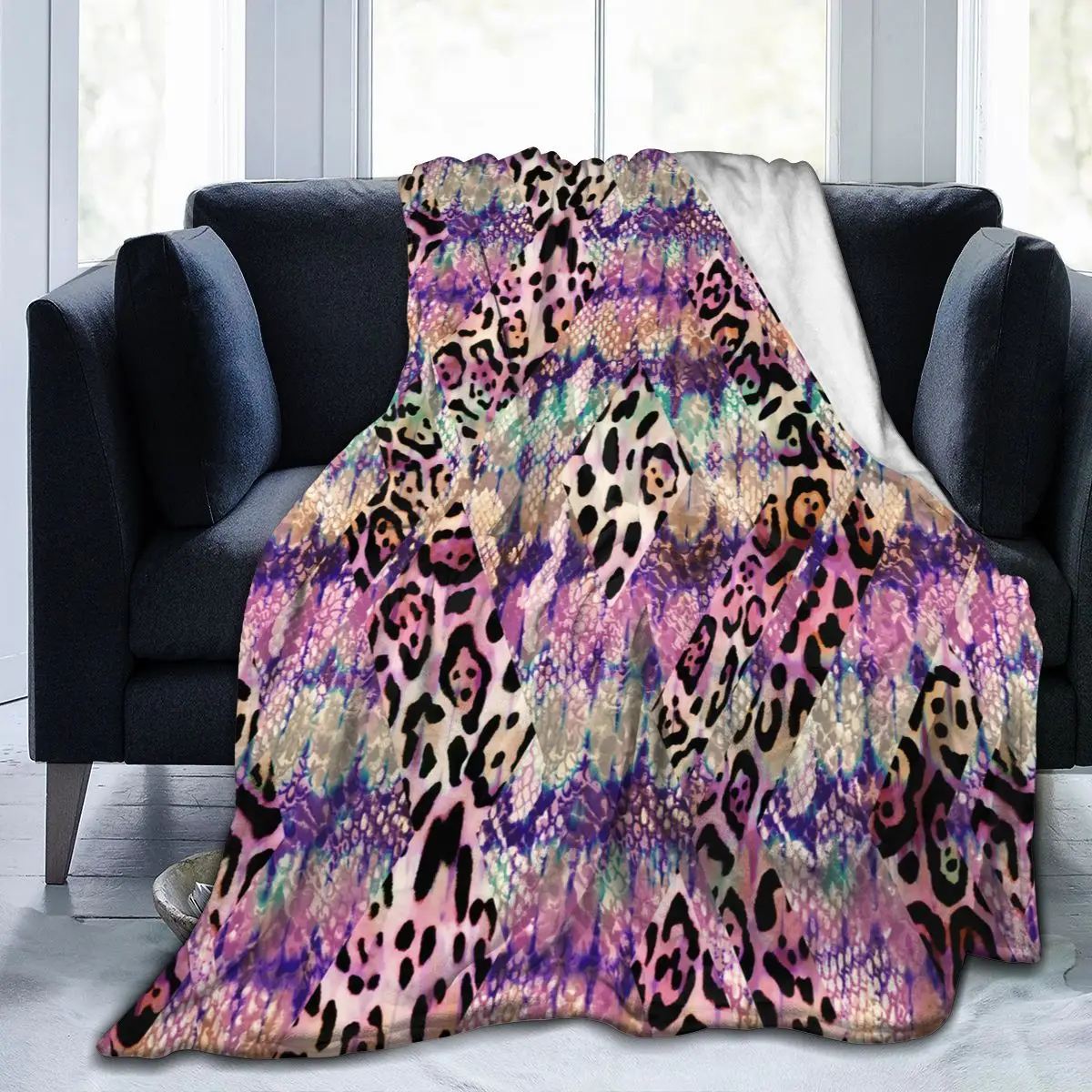 

Фланелевое Одеяло с животными Лев и змея, мягкое тонкое флисовое покрывало с узором, покрывало для кровати, дивана, домашний декор, Прямая поставка