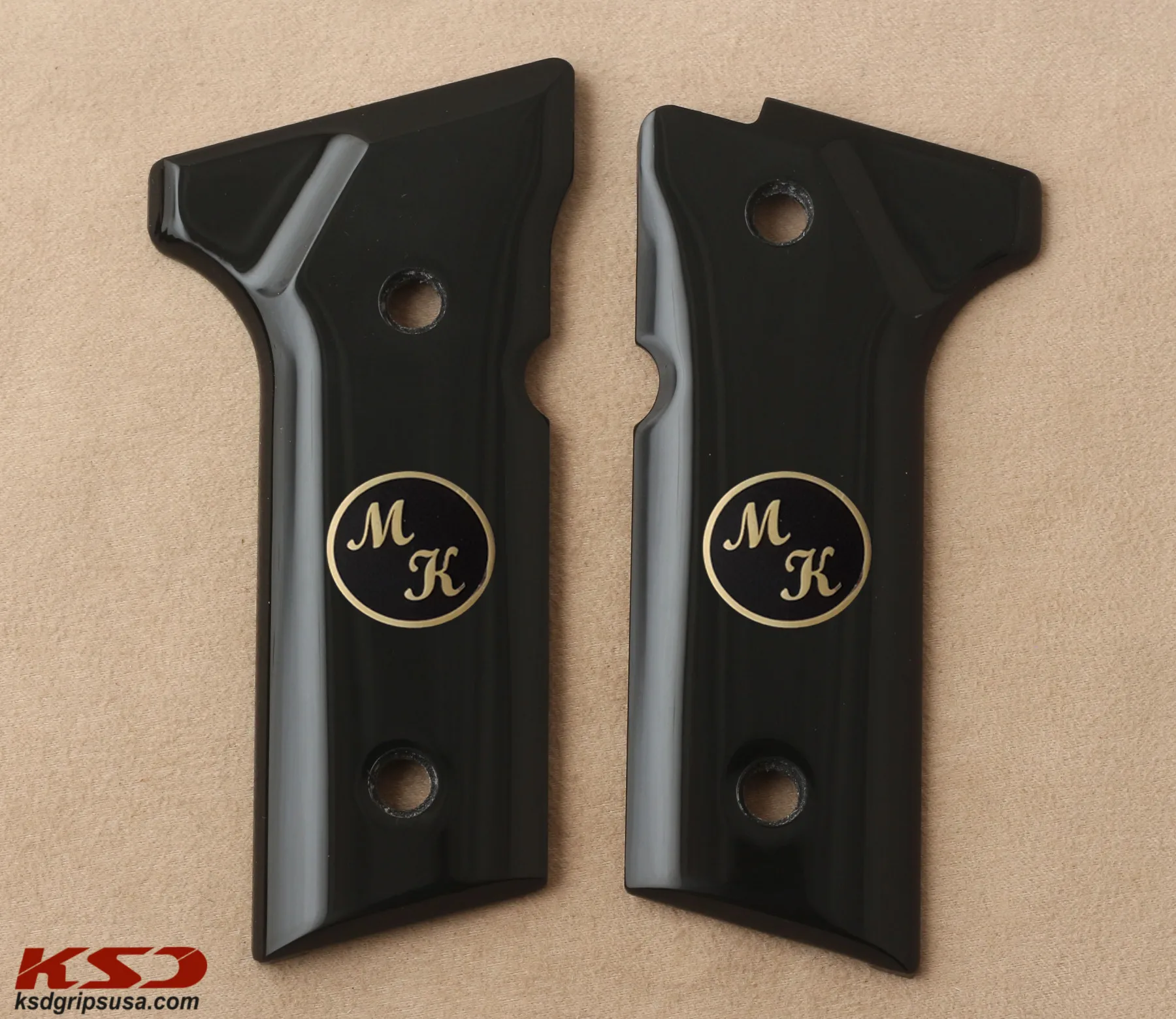 

Ksd Grips Beretta Vertec Black Acryliv, Brass