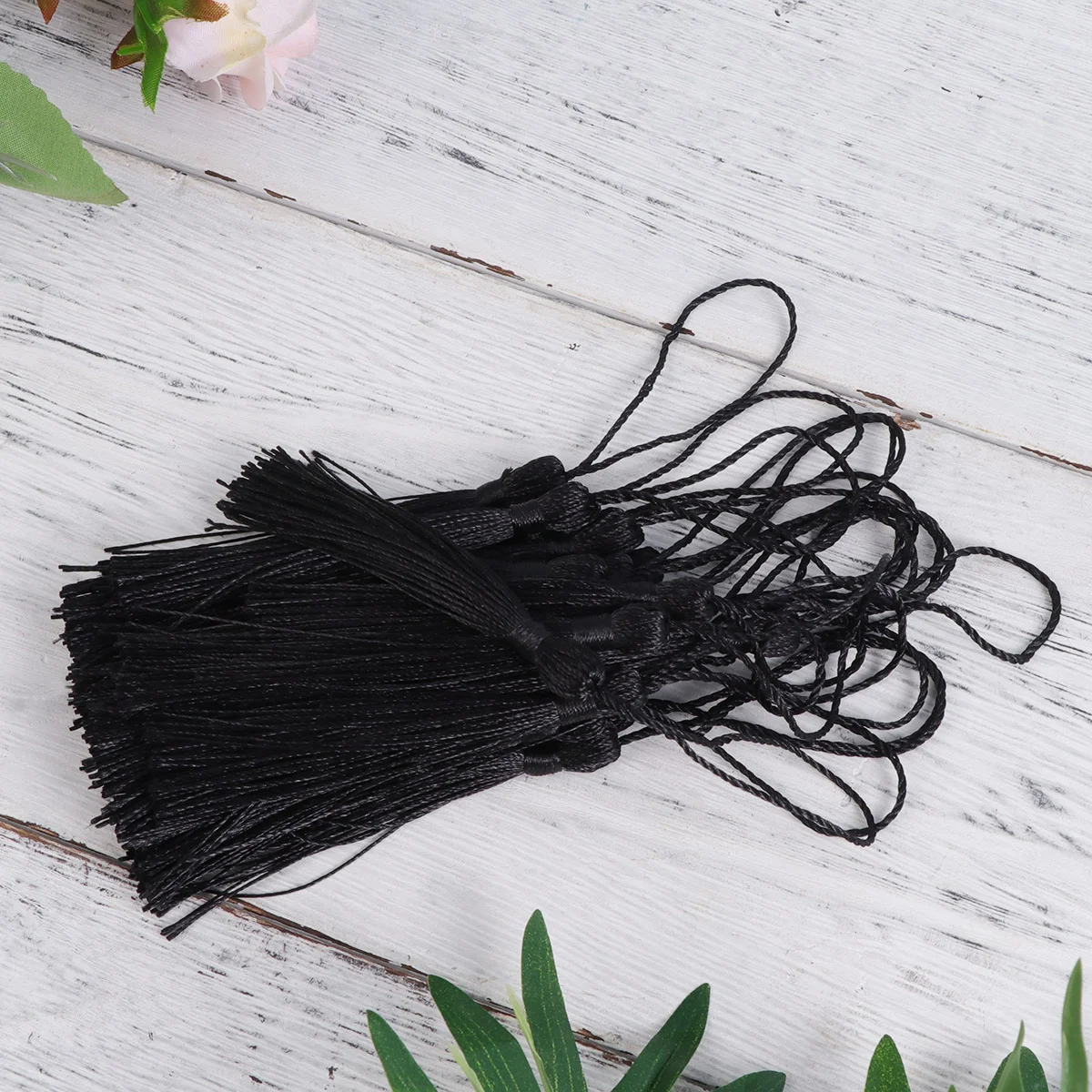 

Tassels Tassel Mini Keychain Charms Bookmark Craft Silky Diy Key Graduation Jewelry Making Decor Pendant Bookmarks Handmade