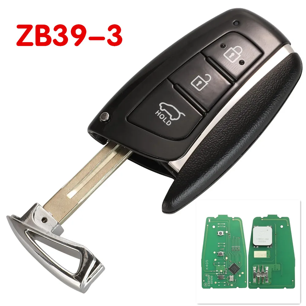 KEYDIY ZB39-3 ZB39-4 Универсальный 3/4-кнопочный KD Smart Remote Car Key для KD-X2 KD-MAX Подходит более 2000