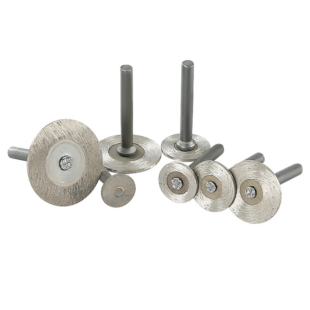 

6mm Circular Carving Tool 15 20 25 30 35 40mm Diameter Stone Diamond Cutting Disc Carving Grinding Rotary Tool Parts