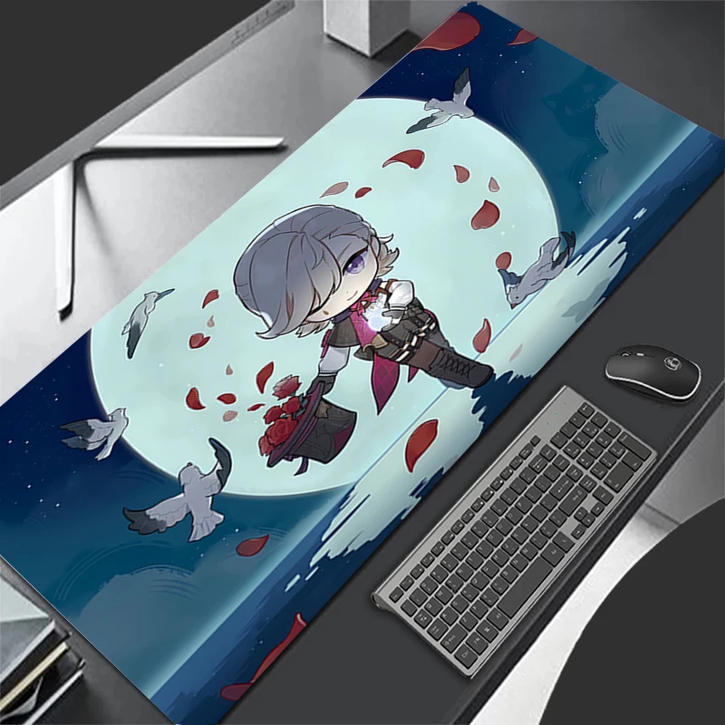 XXL Игровой Коврик Для Мыши 100x50 См Резиновый Водонепроницаемый Противоскользящий