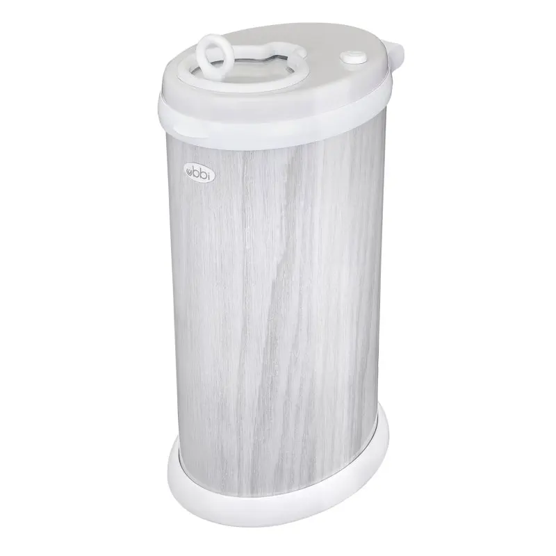 

Steel Odor Locking, No Special Bag Required Money Saving, Awards-Winning, Modern Design, Registry Must-Have Diaper Pail, Gray Wo