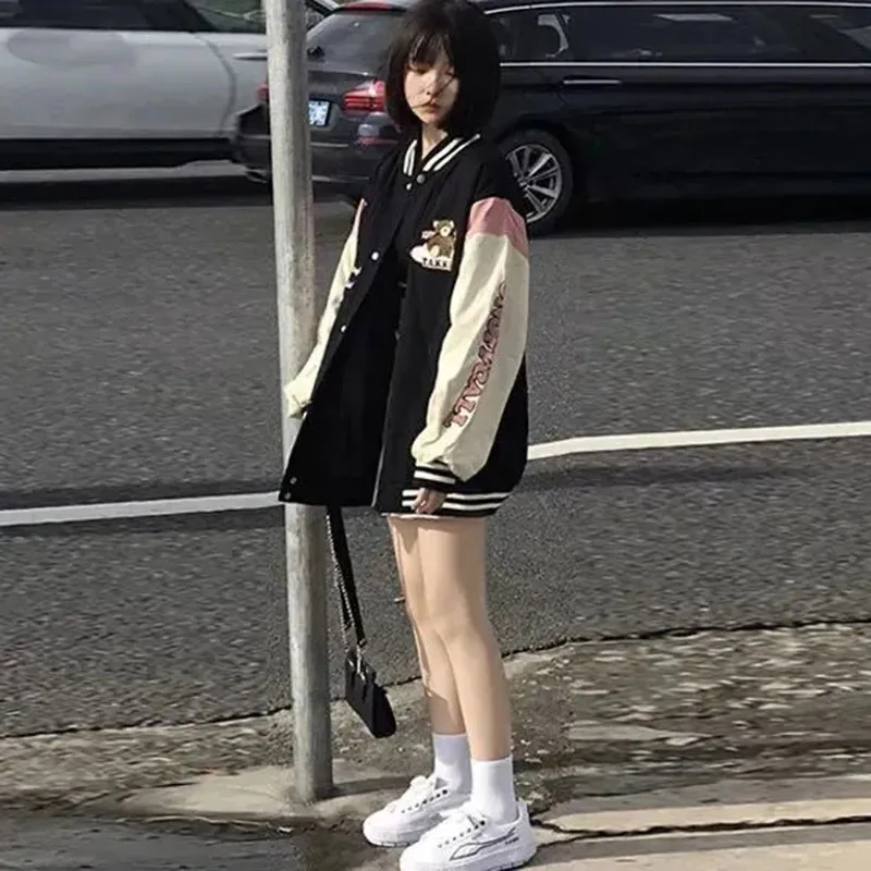 

New Version Coats And Jackets Women Uniform Autumn Tops In The School Season Clothes Women Spring And Autumn Jacket Tide