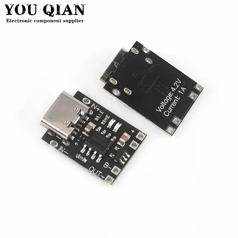 

Ультрамаленькая зарядная панель для литиевых батарей, 1 А, тройная литиевая батарея 3,7 В, 2 в, модуль зарядного устройства типа с защитной пла...