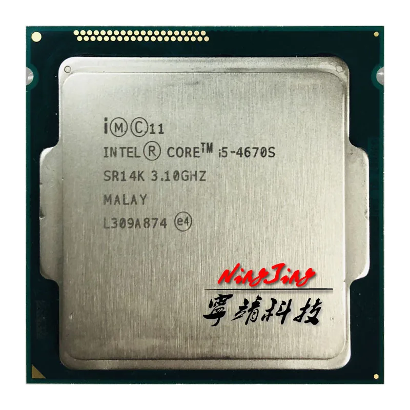 

Четырехъядерный процессор Intel Core i5-4670S i5 4670S 3,1 ГГц 6M 65 Вт LGA 1150