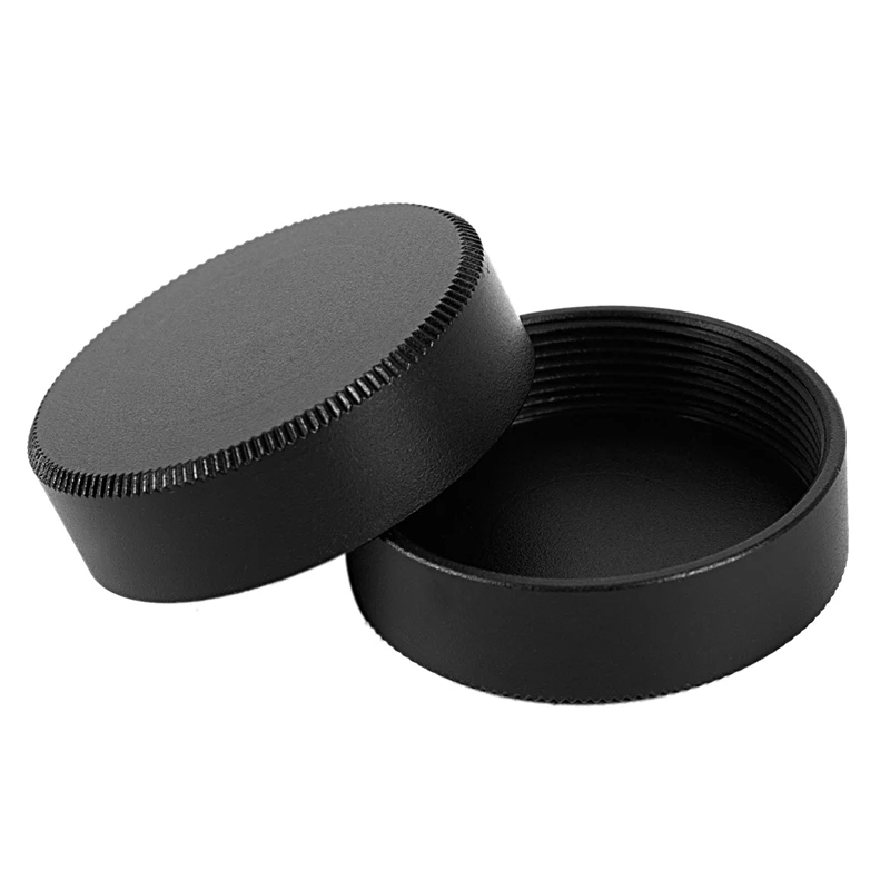 

Botique-6Pcs Metal C Mount Rear Lens Cover Cap For CCTV (Black)