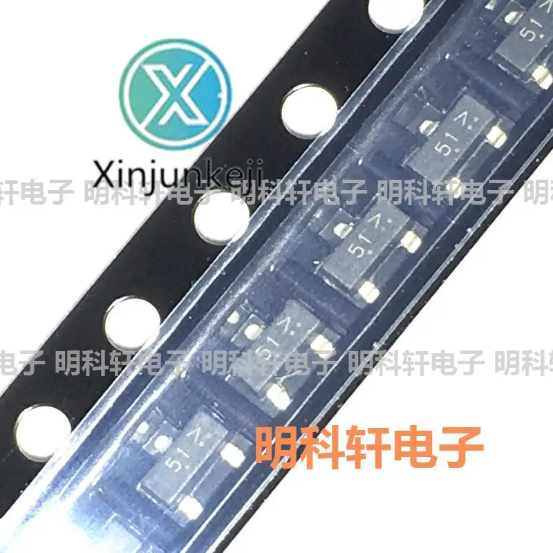 

100pcs orginal new LBAV170LT1G silk screen 51 SOT23 85V 215mA SMD switch diode