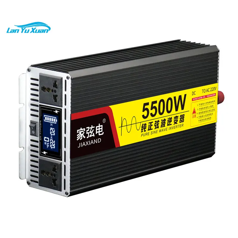 

Инвертор немодулированного синусоидального сигнала для грузовика от 12 В 24 В до 220 В бытовой 48 в 60 в преобразователь электромобиля высокой мо...