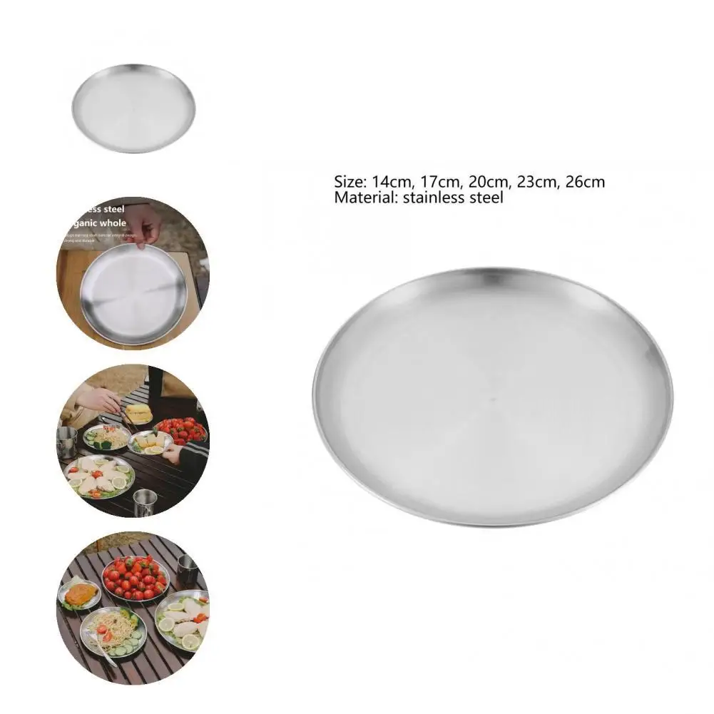 

Food Plate Convenient Compact Multi-purpose Practical Anti-corrosion Food Plate for Restaurant Dining Plate Dining Tray