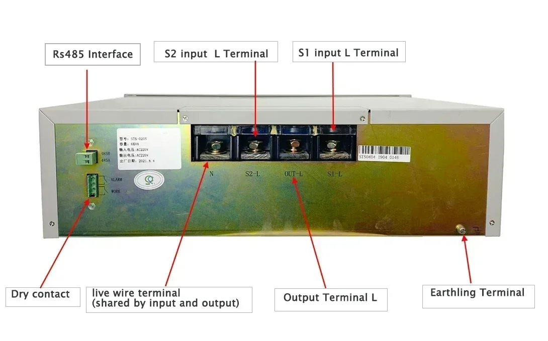 Статический переключатель STS 6-30kva
