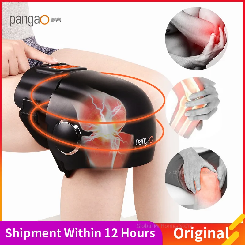 

Pangao Smart Knee Massager Intelligent Shoulder Massager Pain Relief Massage Infrared Heating Physiotherapy Instrument For Elbow