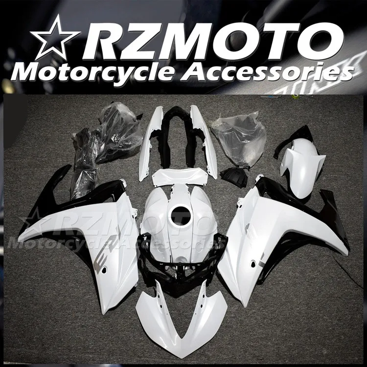 

Комплект обтекателей из АБС-пластика под давлением для YAMAHA YZF- R3 2015 2016 2017 2018 15 16 17 18, комплект обтекателей белого и черного цвета
