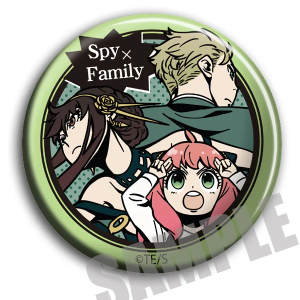 Значок в стиле аниме Семья-шпионская семья |