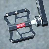 bicycle pedales mtb quick release cnc rainproof seal bearing 8 2cm widened non slip chrome molybdenum bike road pedal