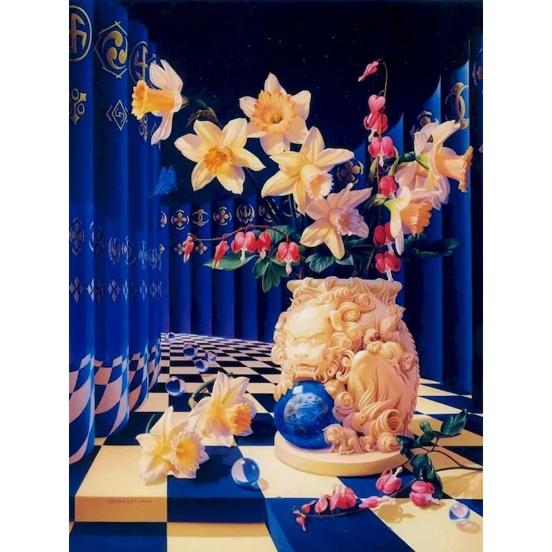 

GATYZTORY Picture By Number Abstract Flowers HandPainted Art Gift DIY Frame Canvas Painting Oil Painting Kits Home Decoration