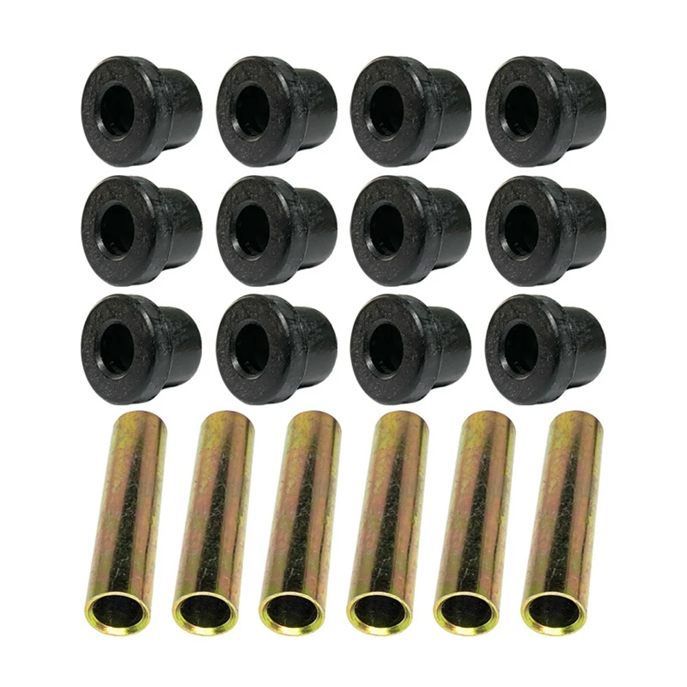 

1 Set Rear Leaf Spring for Club Car DS Gas Electric Golf Cart Bushing and Sleeve Kit, 1015583 1012303 1992 Up