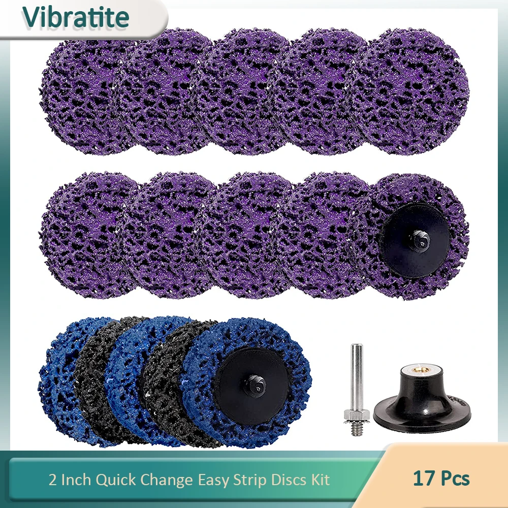 

Комплект зачистных кругов VIBRATITE 17 шт 2 дюйма