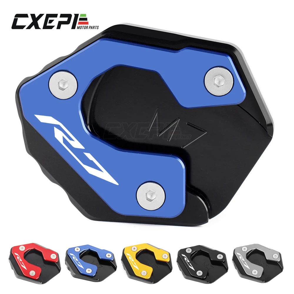 

Выдвижная подставка с логотипом YZF-R7 для мотоцикла, выдвижная подставка, увеличитель, опорная пластина, аксессуары для YAMAHA YZFR7 YZF R7 2021-