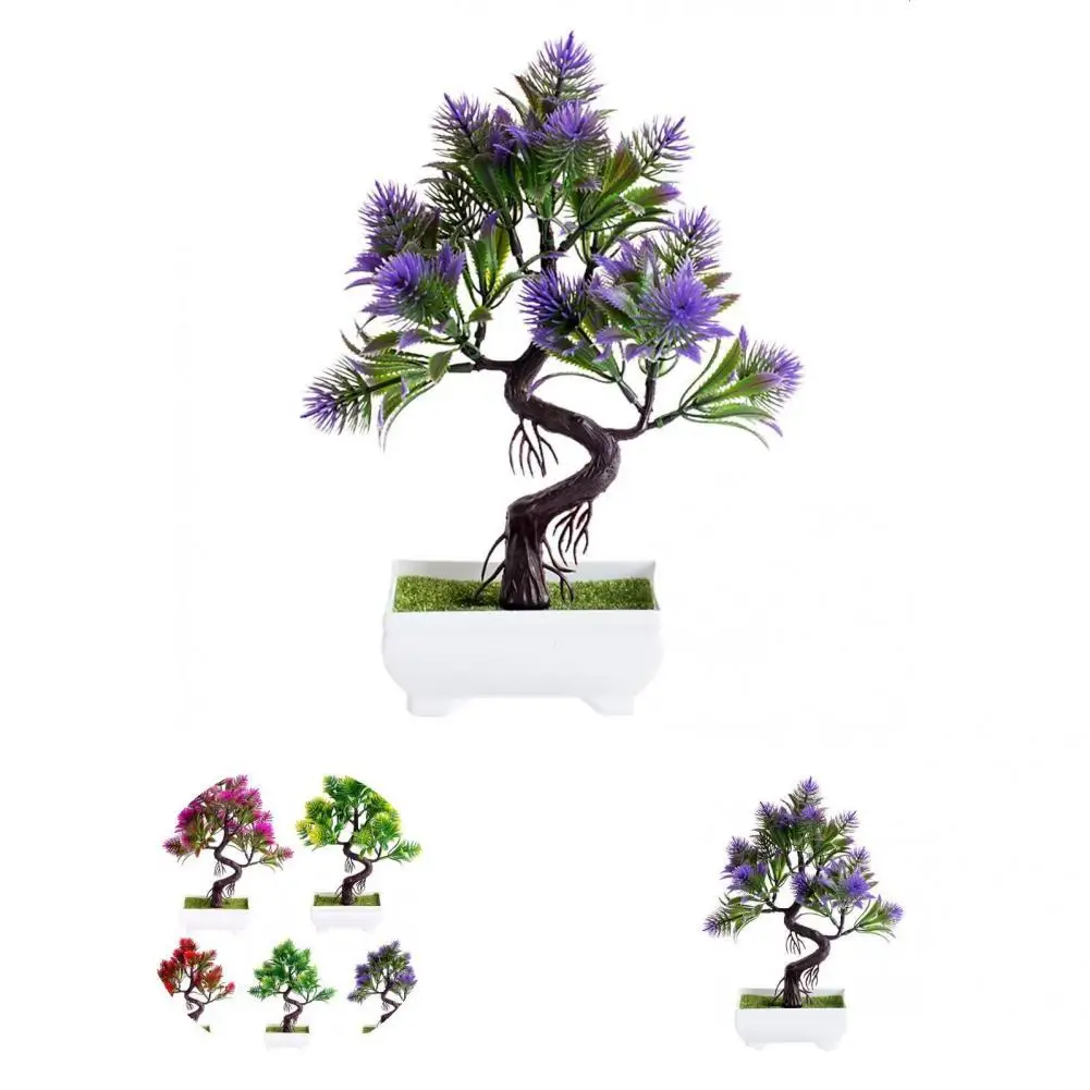 Искусственный бонсай практичная элегантная искусственная сосна яркий