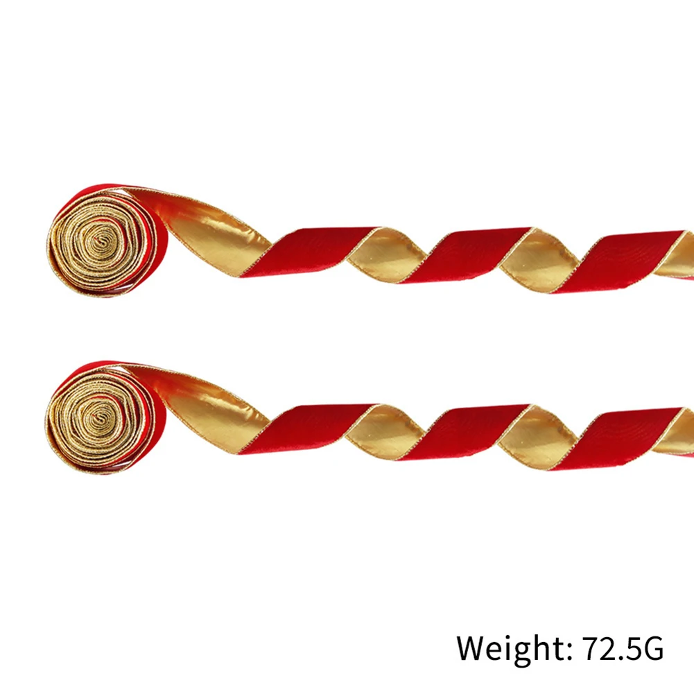 

Новинка, Рождественская лента, красная ширина 6,5 см, цвет красного вина, фотоматериал, зеленая длина 5 м, украшение для рождественской елки