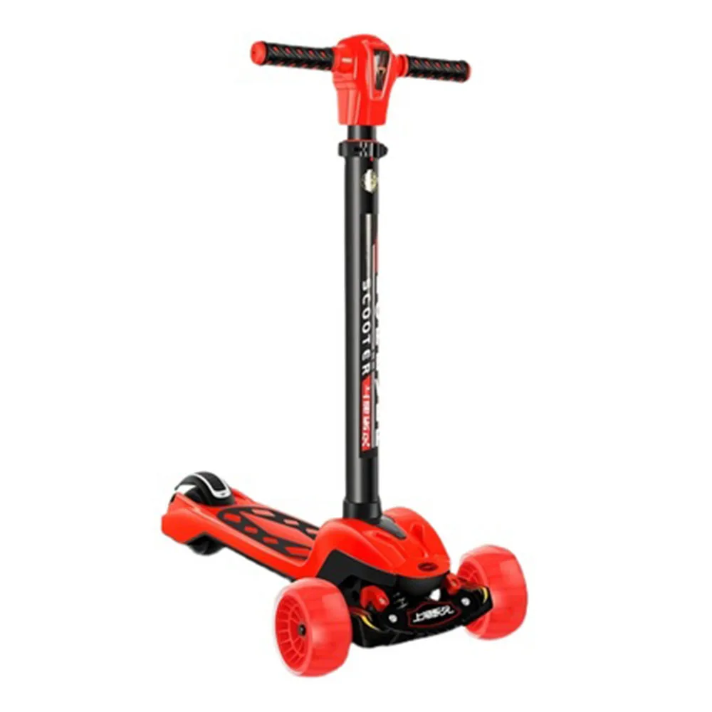 

An Easily Removable Scooters for Children Aged 3-12 Scooter with Music Lights and a Smart Gravity System