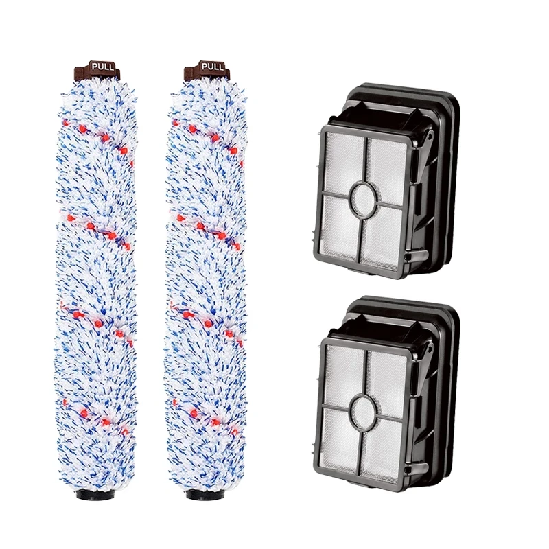 

1868 Roller Brush 1866 Hepa Filter For Bissell Crosswave 1785 Series 17132 Vacuum Cleaner Floor Pet Carpet Brush Parts