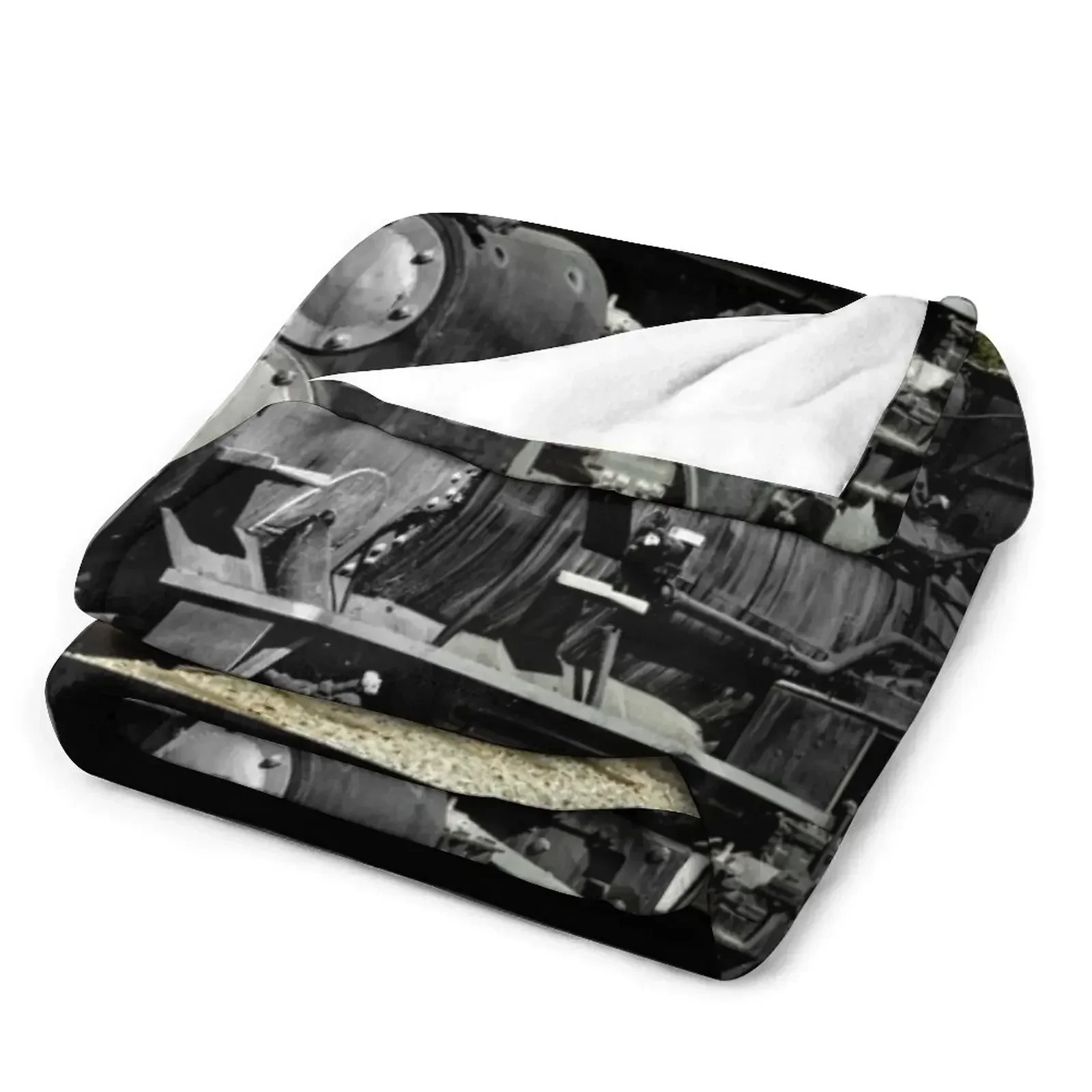 Южный Тихоокеанский паровоз № 1273 железнодорожный поезд музейное одеяло большие