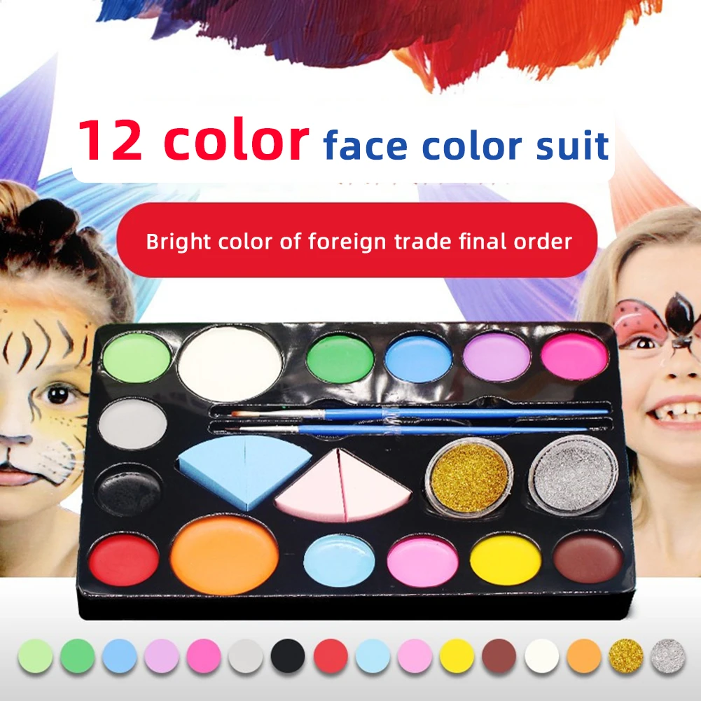 

Краска для макияжа, 14 цветов