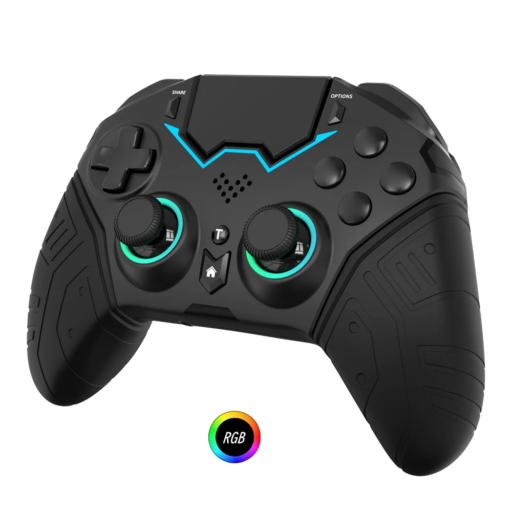 Беспроводной Bluetooth-контроллер NE Для ПК PS4 PS3 iPhone С RGB-джойстиком 6-осевой Гироскоп